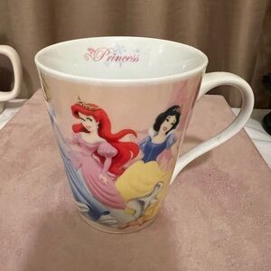 Disney Vintage Princess Mug with 6 Princesses Design